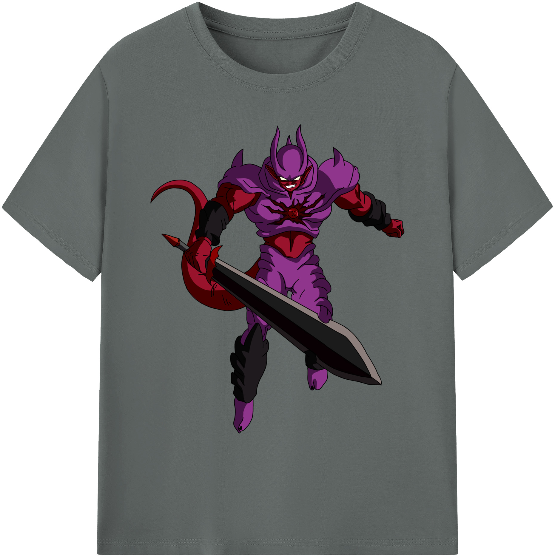 （画像用） ドラゴンボール ジャネンバ DRAGON BALL Janemba 綿100％ メンズ半袖Tシャツ｜肌触りやわらか＆通気性